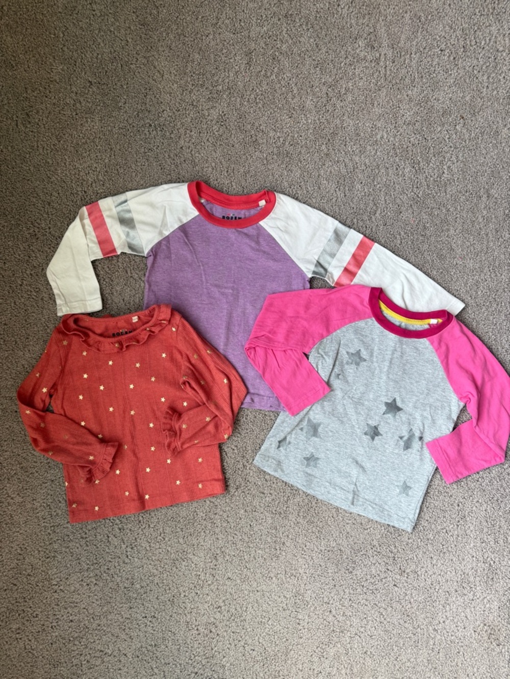 Mini Boden 3/4 Long Sleeve Bundle